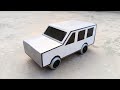 How To Make A Diy Cardboard Luxury Car DC Motor Car Made At Home