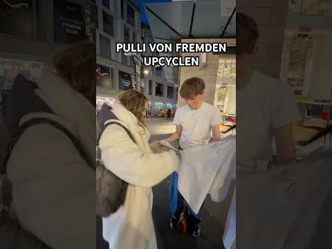 Ich ZERSCHNEIDE PULLI VON FREMDEN 😳 #diy #nähen