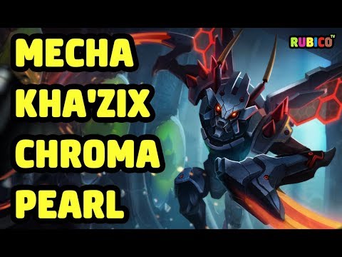 MECHA KHA'ZIX CHROMA PEARL SKIN SPOTLIGHT - LEAGUE OF LEGENDS