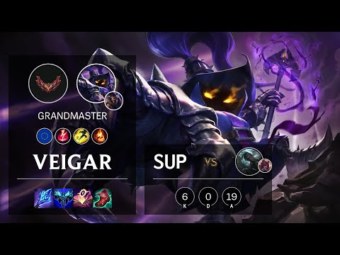 Veigar Support vs Senna - EUW Grandmaster Patch 12.3