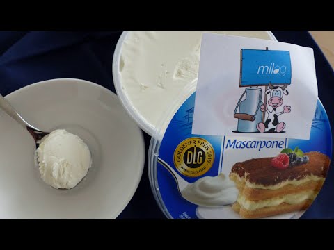 Mascarpone - der italienische Frischkäse im Erklärvideo