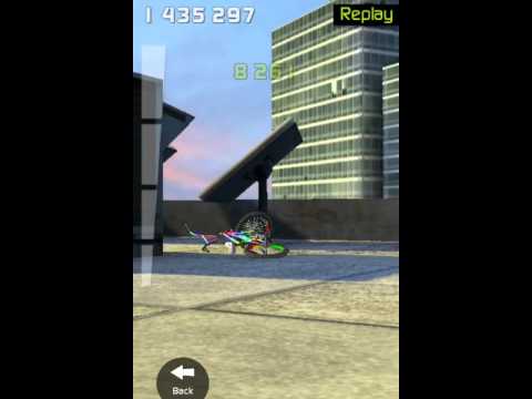 Bug sur Touchgrind BMX ;sur skyline