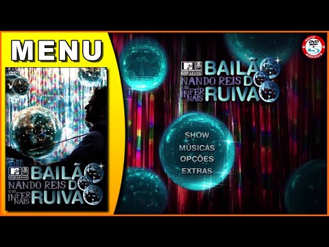 DVD Nando Reis e os Infernais - Bailão do Ruivão MTV Ao Vivo (2010) [Menu do DVD]