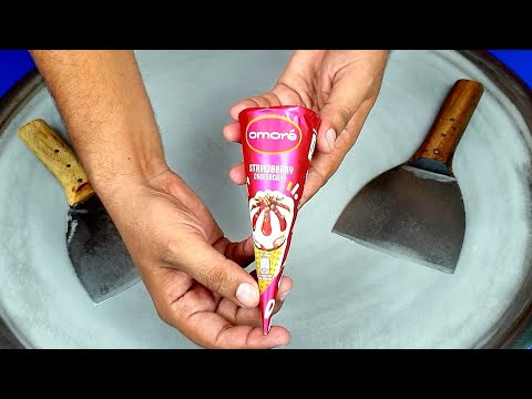 Ice Cream Rolls Cornetto Dragon How To Make l House of Rolls Ice Cream ASMR #foryou #rolls