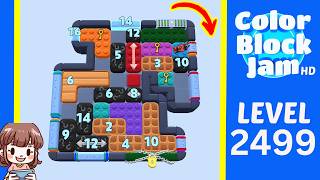 Solution du Niveau 2499 de Color Block Jam