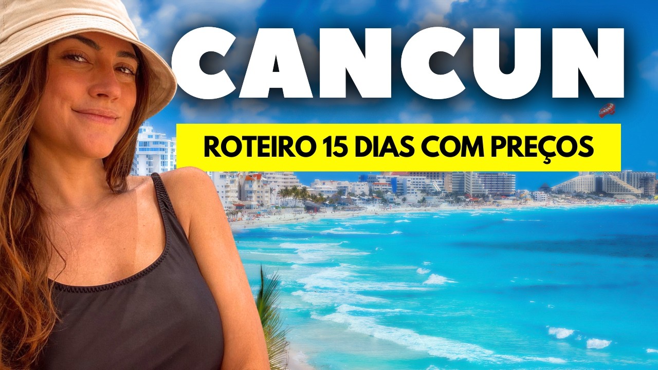 MELHOR ROTEIRO de CANCÚN e REGIÃO: Isla Mujeres, Tulum, XCARET, Chichén Itzá, RESORT ALL INCLUSIVE