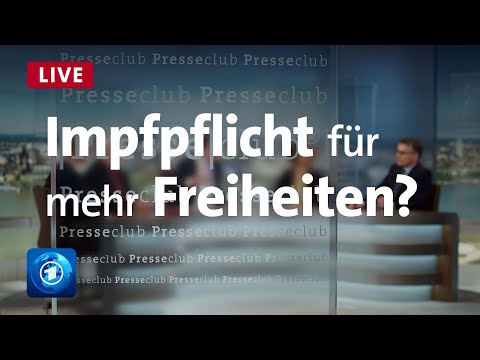Impfpflicht für mehr Freiheiten? | ARD-Presseclub
