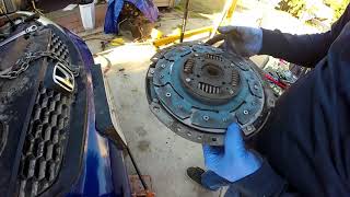 2002-2005 replacement clutch without removing subframe.