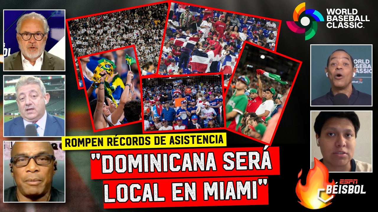 EL CLÁSICO MUNDIAL ha ROTO TODOS LOS RÉCORDS y es un ÉXITO | ESPN Beisbol