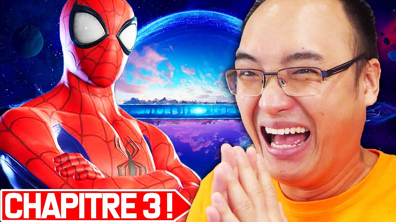 MA PREMIÈRE RÉACTION AU CHAPITRE 3 SUR FORTNITE !