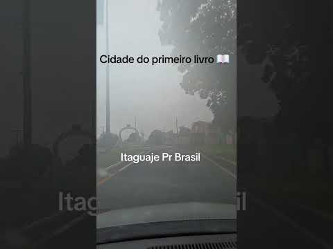 Cidade do primeiro livro 📖Itaguaje Pr brasil #Itaguaje #livro #parana #fyp #viraliza