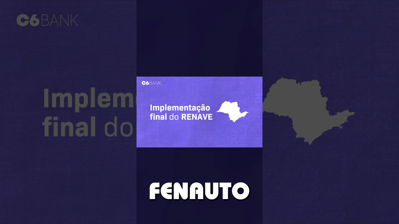 AVANÇOS NO RENAVE EM SP #carros #novidade #renave #seminovos #detran #fenauto