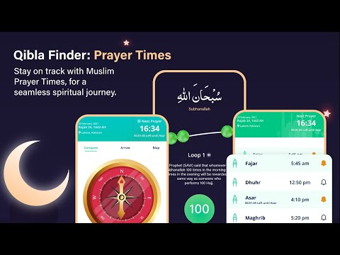 Qibla Finder - Mecca Compass video