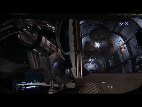 Star Citizen PTU 3.0 - How to correctly park a Dragonfly inside the Freelancer