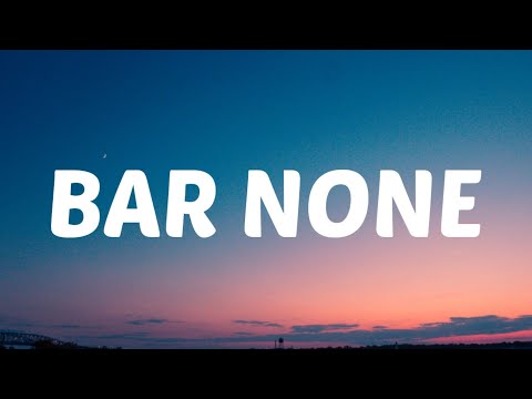 Jordan Davis - Bar None (Lyrics)