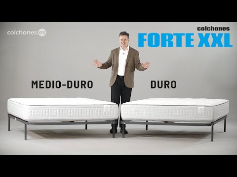 Video - colchón FORTE XXL duro de Colchones.es