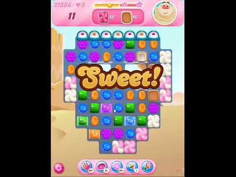 Candy Crush Saga Level 21266 - NO BOOSTERS | SKILLGAMING ✅