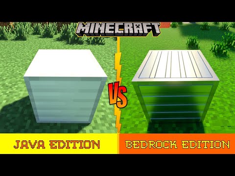 Which One Best For Minecraft RTX | Java Edition Vs Bedrock Edition | Ray Tracing Java Vs Bedrock
