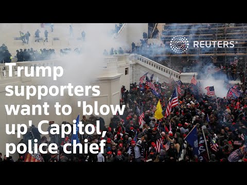 Trump supporters want to 'blow up' Capitol, police chief warns