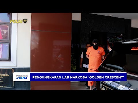 POLDA JABAR BONGKAR LABORATORIUM JARINGAN INTERNASIONAL &lsquo;GOLDEN CRESCENT''