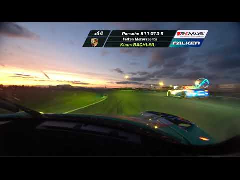 Onboard 44 Falken Racing Into The Sunset at Nürburgring 24 Hours 2022