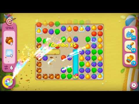 Gardenscapes Level 12965 (Challenge) 2 Boosters SD