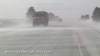 preview picture of video '3/3/2015 Afternoon MN Ground blizzard footage'