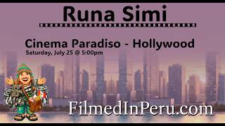 Runa Simi @ Filmed in Peru 2026