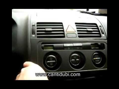 comment demonter autoradio vw