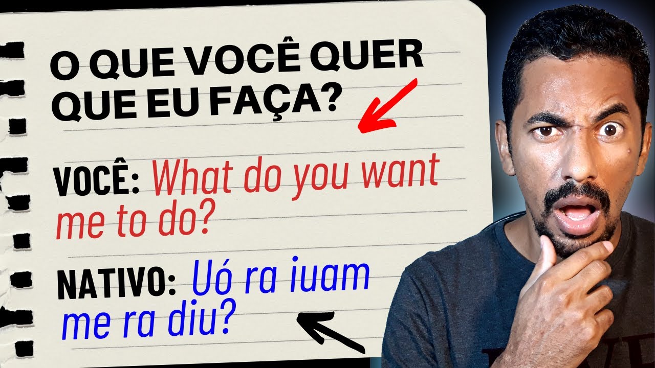 Olha Como Nativo Pronuncia o Inglês, Tá Explicado Porque Você Não Entende