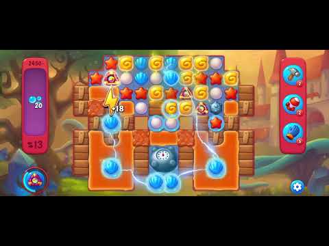 Time Bomb 💣 💥 | Level 2450 | Fishdom Gameplay 🐠🐟🐡