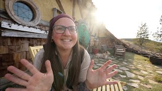 cozy underground 'Hobbit Hole' retreat || off-grid tiny home in the mountains