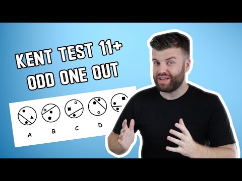 11+ Non-verbal Reasoning: Odd One Out