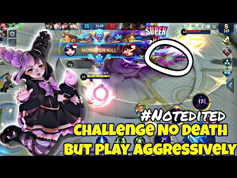 Lylia Support Challenge No Death but Aggressive || No Edited || Lylia Gameplay