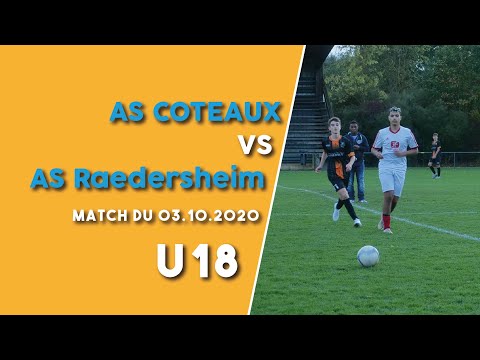As Coteaux Vs As Raedersheim U18 D3 - Saison 2020/2021