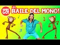 ¡El Baile del Mono! 🐵🍌 /// Danny Go! Español - Canciones de Baile para Niños