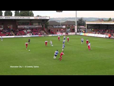 Worcester City 4  Coventry Sphinx 0