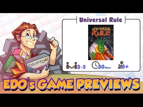 Edo's Universal Rule Micro Game (KS Preview)