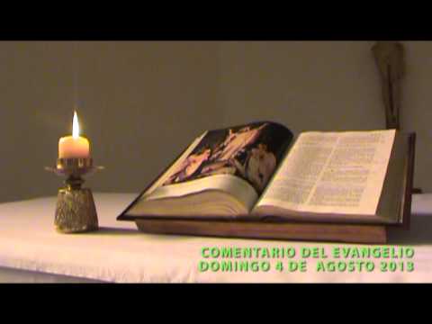 Comentario del Evangelio Domingo 4 de Agosto 2013