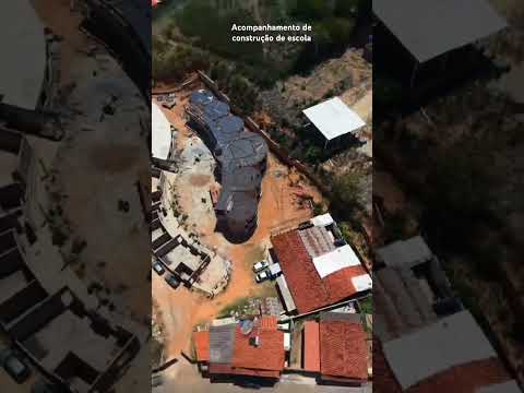 Acompanhamento de execução de escola em Piedade dos Gerais       #escola #educação #construção