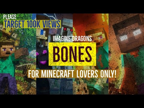 🎶[🔊AMV] Bones - Imagine Dragons (Minecraft Animation) (Music Video) | SolvingStraw