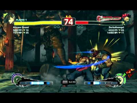 Alioune Sensei (Yang) vs Derkalteengel (Akuma) - SSF4:AE PC Ranked Match