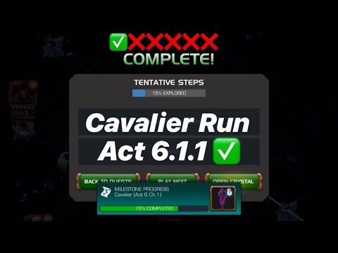 Act 6.1.1 Cavalier Run (1 Map 1 Lap)