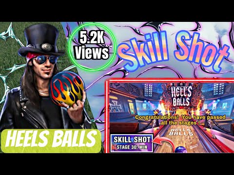 Rocking Skills! Hell's Balls Skill Shot #Bowling #games #gameplay #skillshot
