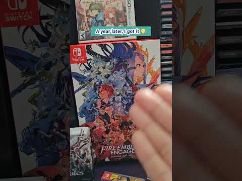 My Most EXPENSIVE Games #FireEmblem #Collection #Nintendo #Amiibo #Weeb