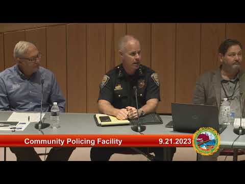 9.21.2023 Community Policing Facility Public Input Session