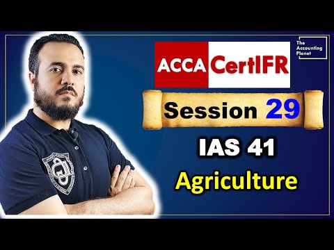 CertIFR - Session 29 - IAS41 - Agricultural