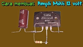Download lagu Make a mini amplifier with one 12 volt transistor mp3 Download lagu Make a mini amplifier with one 12 volt transistor mp3