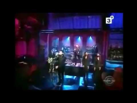 Jordan Bailey on David Letterman with Depeche Mode 2001