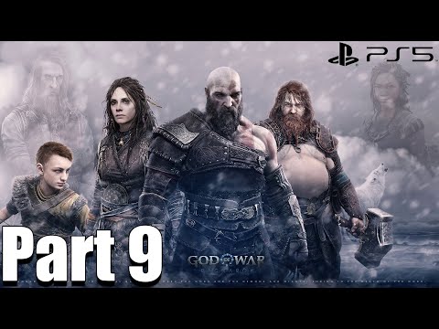 GOD OF WAR RAGNAROK Walkthrough Gameplay Part 9 Into The Fire - No Commentary (PS5)